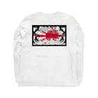 RMk→D (アールエムケード)の髑髏日の丸 Long Sleeve T-Shirt :back