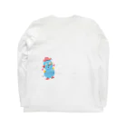 Happyーpop28c🎵のsnowmanman Long Sleeve T-Shirt :back