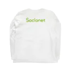 【公式】ソシオネット株式会社のソシオネット株式会社 Long Sleeve T-Shirt :back