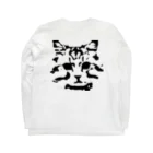 nyanS-famのnyanS-famのロゴ Long Sleeve T-Shirt :back