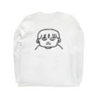 YONEKA WORK storeのsleeping Long Sleeve T-Shirt :back