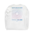 CHiOY_DESiGN_WORKSのSATURATiON_LONG-SLEEVE Long Sleeve T-Shirt :back