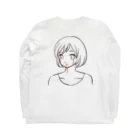 おひるねこ屋のはなぢちゃん Long Sleeve T-Shirt :back