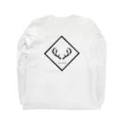 Chill Out Doorの21FW White Boxlogo  Long Sleeve T-Shirt :back