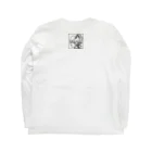 SHINN.U ONLINEのLOGO/ロゴ黒 Long Sleeve T-Shirt :back