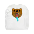 Hurryz HUNGRY BEARのHurryz HUNGRY BEAR 水彩 Long Sleeve T-Shirt :back