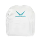 HAMMOCK HOLICの青ロゴシリーズ Long Sleeve T-Shirt :back