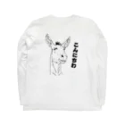 むーぺるのようきなロバくん Long Sleeve T-Shirt :back