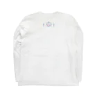 かやましそのチャイナブルー Long Sleeve T-Shirt :back