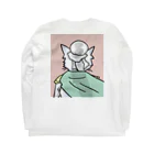 南谷武蔵の劉備猫 Long Sleeve T-Shirt :back