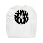 FMK-OのSHOWROOM DISC LOGO "BK" ロングスリーブTシャツの裏面