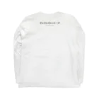 molmolmolkkysのモルッカーズ-BK ロングスリーブTシャツの裏面