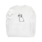 沙海さみの曲線美猫 Long Sleeve T-Shirt :back