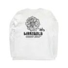 MARIGOLDのMARIGO黒文字 Long Sleeve T-Shirt :back