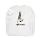 HAPPY ENDING OFFICIAL STOREのLeave me alone Long Sleeve T-Shirt :back