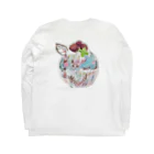 【ホラー専門店】ジルショップの桜チョコミント❀スイーツ Long Sleeve T-Shirt :back