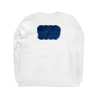 Parallel Imaginary Gift ShopのLife is Hell（Blue） Long Sleeve T-Shirt :back