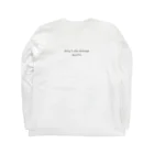 ba_nana765のOnly I can change my life. Long Sleeve T-Shirt :back