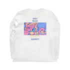 水沢石鹸のEZPZ ロングスリーブTシャツの裏面