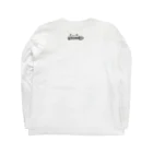 イラストレーター　Kqnq Mizunoのあうんの呼吸にゃんこ Long Sleeve T-Shirt :back