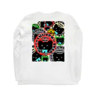 Hurryz HUNGRY BEARのHurryz hungry bear ロゴ Long Sleeve T-Shirt :back