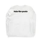 radio-bankのFake the punks 第３弾　ロック ロングスリーブTシャツの裏面