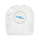 まみのすけのお店のNEON LEMON SOUR ロングスリーブTシャツの裏面