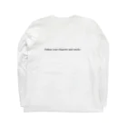 RyuZin　～Feel free～のNo Smoking I am minor Long Sleeve T-Shirt :back