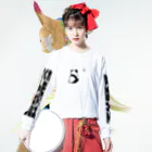 GHOSTOFDRUMSのPANDA&GHOST Long Sleeve T-Shirt :model wear (front)