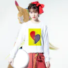 ∞INFINITY∞のmelanco heart ロングスリーブTシャツの着用イメージ(表面)