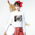 narunomiyaのアミー３ ロングスリーブTシャツの着用イメージ(表面)