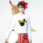 シャノワールのNeko(Y) ロングスリーブTシャツの着用イメージ(表面)