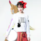Màau Music.貓音樂 マウミュージックネコショップの政元裕羽ギター長袖T 選べるカラー淡色 ロングスリーブTシャツの着用イメージ(表面)
