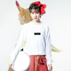 k1low_sanのsurume ロングスリーブTシャツの着用イメージ(表面)