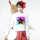 DOLUXCHIC RAYLOのGive me energy Star Long Sleeve T-Shirt :model wear (front)