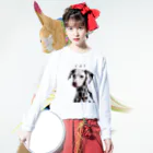 マイモ・リティーのねこ Long Sleeve T-Shirt :model wear (front)