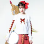  1st Shunzo's boutique の♡Ribbon♡ Long Sleeve T-Shirt :model wear (front)