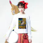 Yuta YoshiのFor all women3 Long Sleeve T-Shirt :model wear (front)