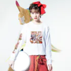 日菜乃🐶の春風 ロングスリーブTシャツの着用イメージ(表面)