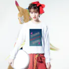 ritsuka-pugsの良介❤️立香 Long Sleeve T-Shirt :model wear (front)