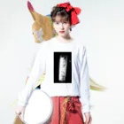 hirokiuebaのソープ•ヘルスTEE Long Sleeve T-Shirt :model wear (front)
