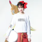 オカダちゃんの【両面両袖】2022.04.29 渋谷 B ロングスリーブTシャツの着用イメージ(表面)