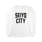 JIMOTOE Wear Local Japanの西予市 SEIYO CITY ロングスリーブTシャツ