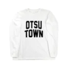 JIMOTOE Wear Local Japanの大津町 OTSU TOWN ロングスリーブTシャツ