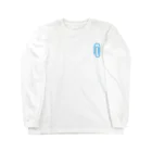 kg_shopの[☆両面] 紙とめるやつ【視力検査表パロディ】 Long Sleeve T-Shirt