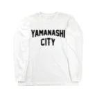 JIMOTOE Wear Local Japanの山梨市 YAMANASHI CITY Long Sleeve T-Shirt