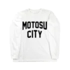 JIMOTOE Wear Local Japanの本巣市 MOTOSU CITY Long Sleeve T-Shirt