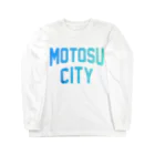 JIMOTOE Wear Local Japanの本巣市 MOTOSU CITY Long Sleeve T-Shirt