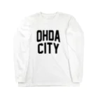 JIMOTOE Wear Local Japanの大田市 OHDA CITY Long Sleeve T-Shirt