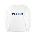 Creative store MのPEELER - 04(Navy) ロングスリーブTシャツ